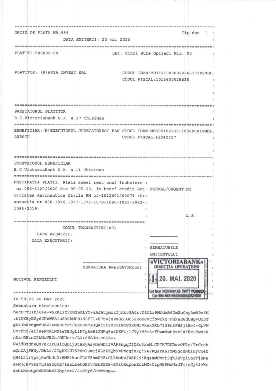 Dispozitiile de plata prezentate pe facebook