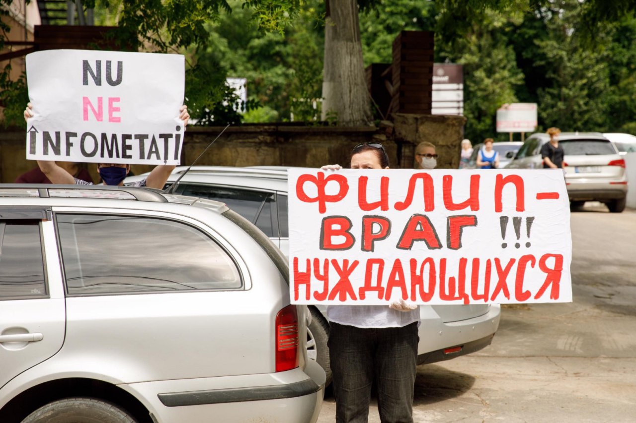 Protest al Marinei Tauber și al P. Șor în legătură cu recomandarea lui Filip de a închide magazinele MeriȘor