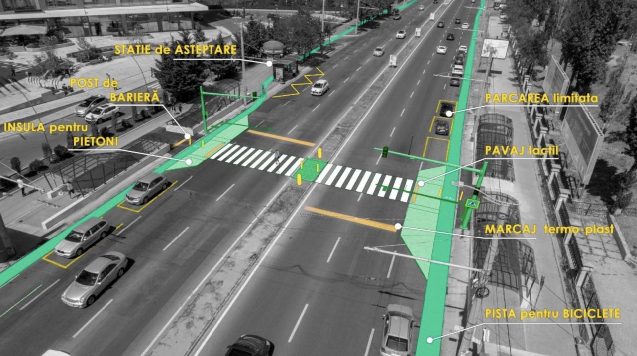 Pe viaductul din Chişinău ar putea apărea treceri pentru pietoni şi piste pentru biciclişti. Așa arată o idee a viceprimarului Chironda. Sper că ideea nu va deveni un mare ambuteiaj și bătăi de cap pentru toți: și pentru șoferi, și pentru bicicliști