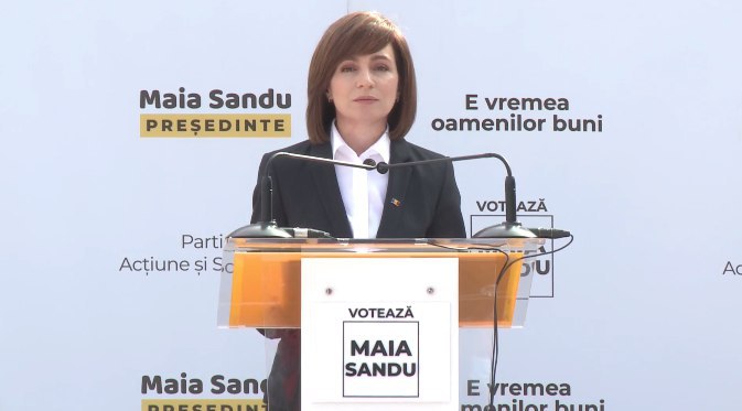 Lansarea Maiei Sandu în campania electorală