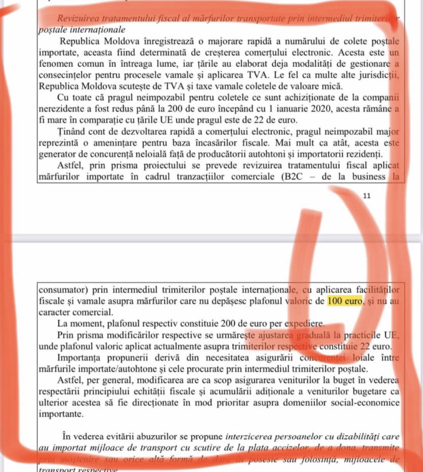Dacă cumparați ceva de Black Friday, trebuie să vă asigurați că ajunge în țară până pe 31 decembrie 2020. Se pare că Guvernul e în lipsă mare de bani și a găsit cine să plătească facturile :)