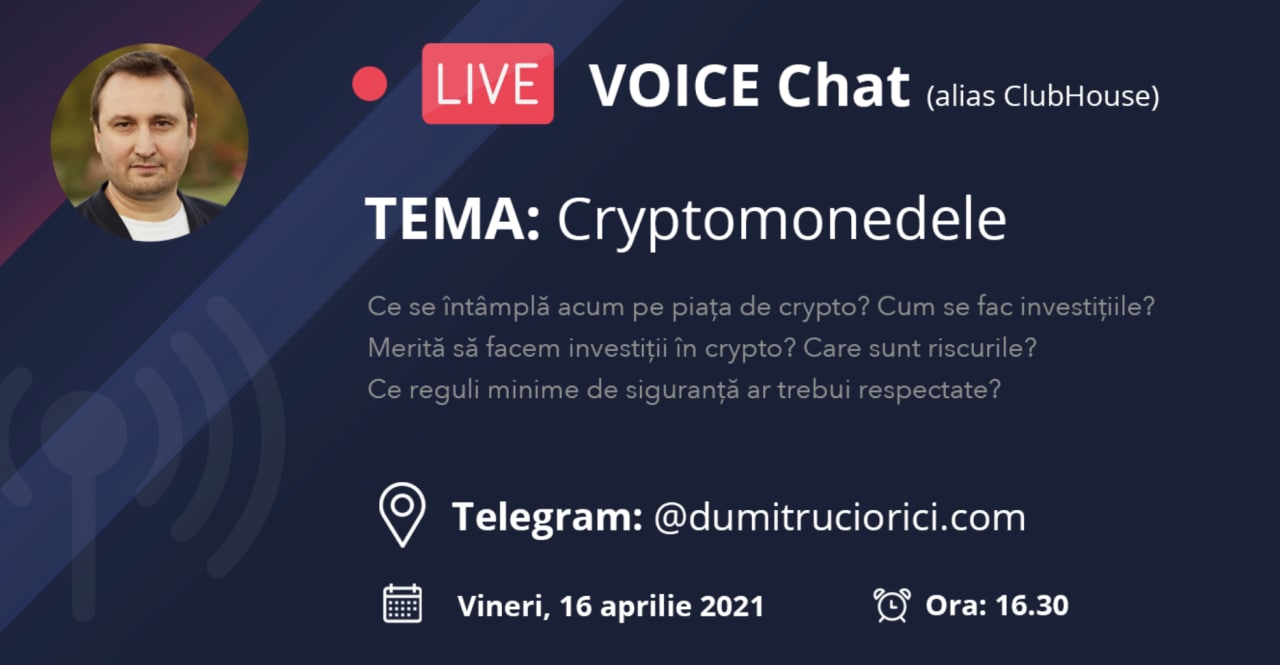 Înregistrarea audio va fi disponibilă ulterior