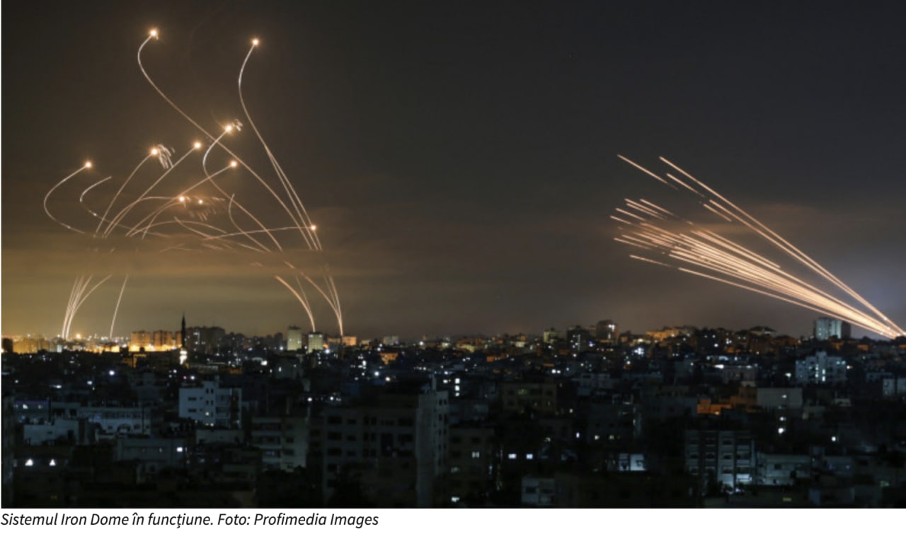Probabil cunoașteți despre războiul dintre Israel și Fâșia Gaza. În această perioadă se lansează multe rachete și de o parte și de alta. Aici un articol interesant despre sistemul de apărare dezvoltat în ultimii ani - Secretele Israelului: De 10 ani dezvoltă „Praștia lui David”, „Săgeata” și Iron Dome - sistemele inteligente de apărare