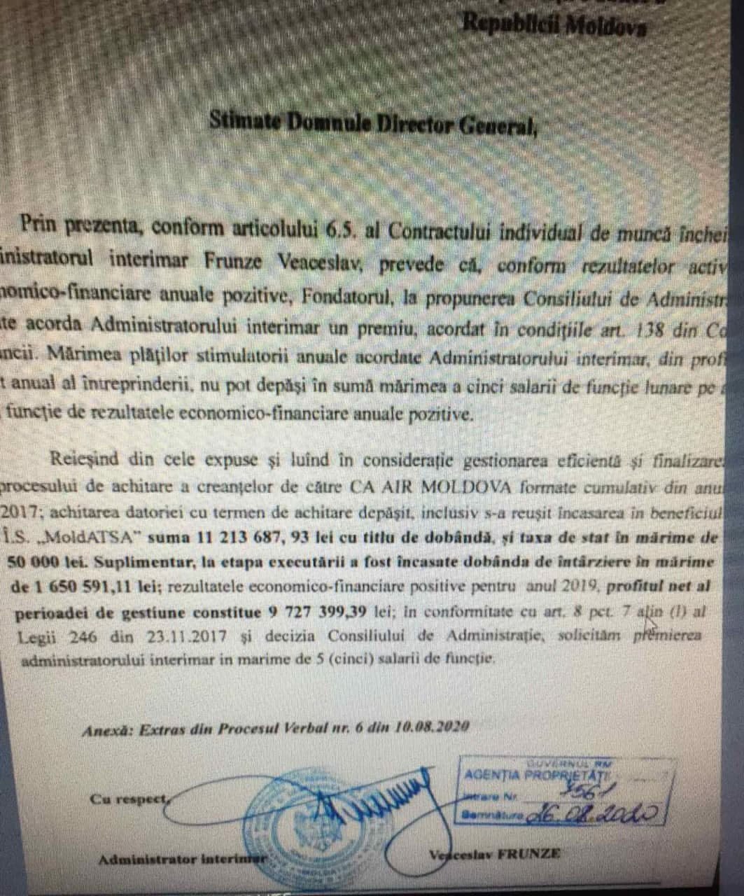Motivul: A reușit întoarcerea unor datorii și performanțe financiare bune. Manager from God, nu alta :)