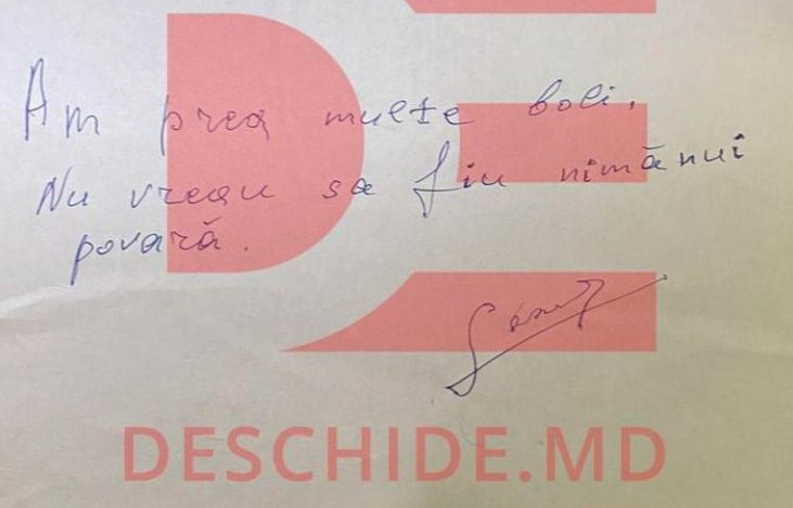 Mesajul trist lăsat de Iurie Sadovnic: Am prea mult boli. Nu vreau să fiu povara nimănui