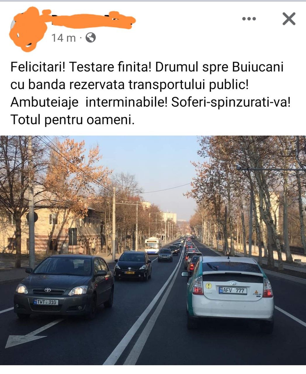 Între timp, oamenii din Chișinău comentează  entuziasmați cu privire la politica smart a primarului Capitalei 😂