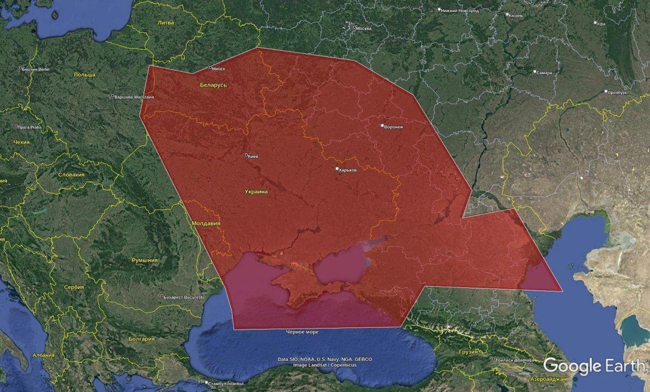 Închiderea spațiului aerian se întâmplă pentru că zona de operare a armatei Federației Ruse atinge tangențial și spațiul aerian al R. Moldova. Rușii au notificat zona cu indicativul NO FLY ZONE