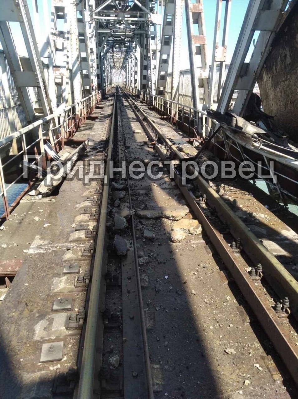 Calea Ferată de pe podul de la Zatoka a fost afectată, dar este reparabilă, după atacul cu rachete din partea Federației Ruse