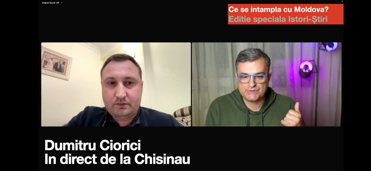 Am fost în direct azi seara cu jurnalistul român Lucian Mândruță, unde am vorbit despre situația din Ucraina și regiunea Transnistreană