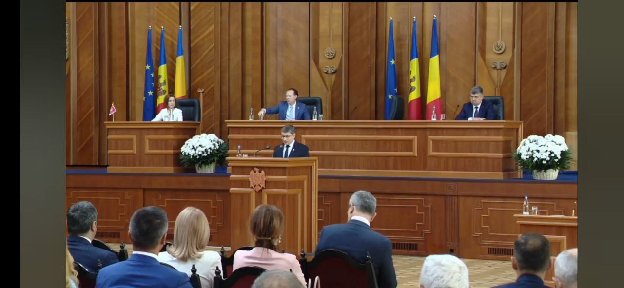 LIVE: În aceste momente la Chișinău are loc ședința comună a parlamentelor R. Moldova și României