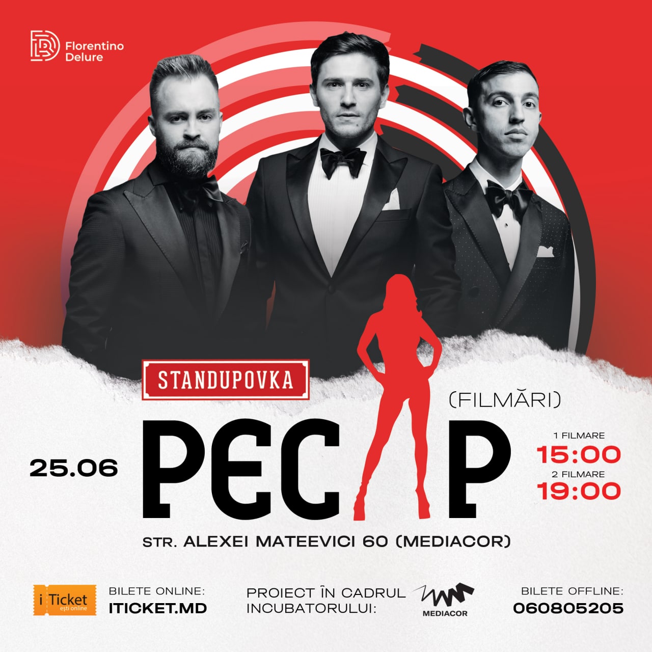 Formatul este unul american, care a prins bine pe YouTube-ul ucrainesc. Proiectul este realizat în cadrul incubatorului media Mediacor. Biletele le găsiți pe ITicket.md sau la nr. 060805205