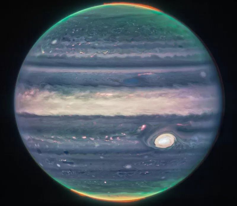 Imagini ale planetei Jupiter, surprinse de telescopul spațial James Webb: „Este cu adevărat remarcabil”