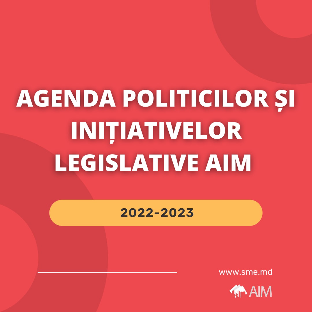 Totodată, vă __invit să intrați în comunitatea antreprenorilor mici și mijlocii, pe __canalul de Telegram__ al AIM și pe pagina de __Facebook__.__