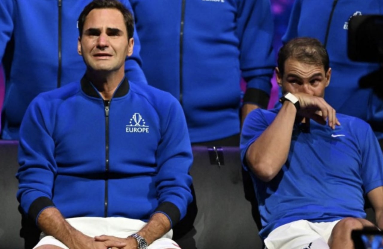 Legendarul tenismen, Roger Federer, își încheie azi cariera: Momentul în care plânge împreună cu Rafael Nadal