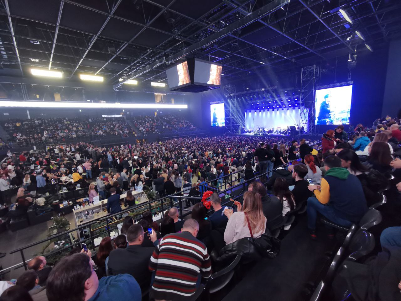 Aglomerație mare și sală arhiplină la Chișinău Arena. Trupa ucraineană Okean Elzy va cânta în cadrul evenimentului de deschidere