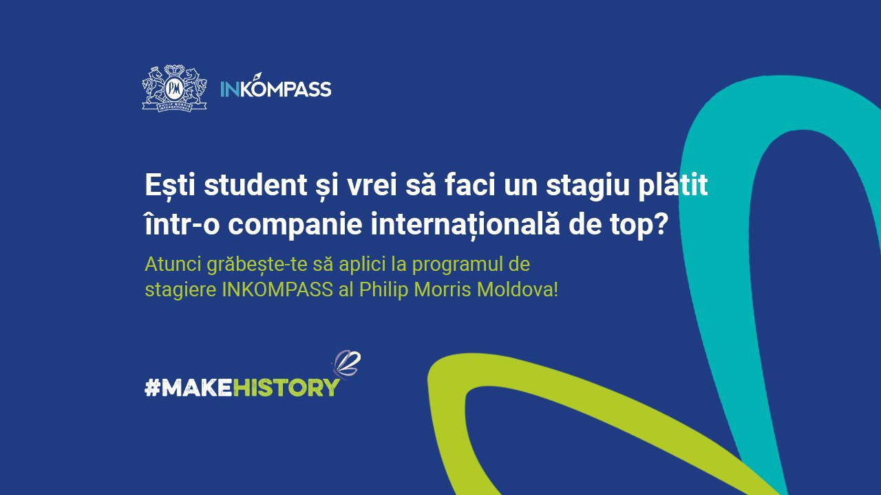 Nu rata ultima șansă de a deveni stagiar la Philip Morris! Aplică acum pentru un internship plătit