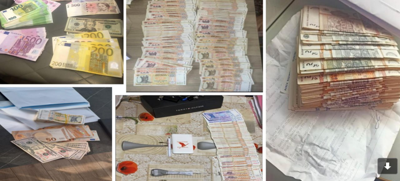 Precizările SIS despre perchezițiile de azi: Peste jumătate de mln de lei ridicați