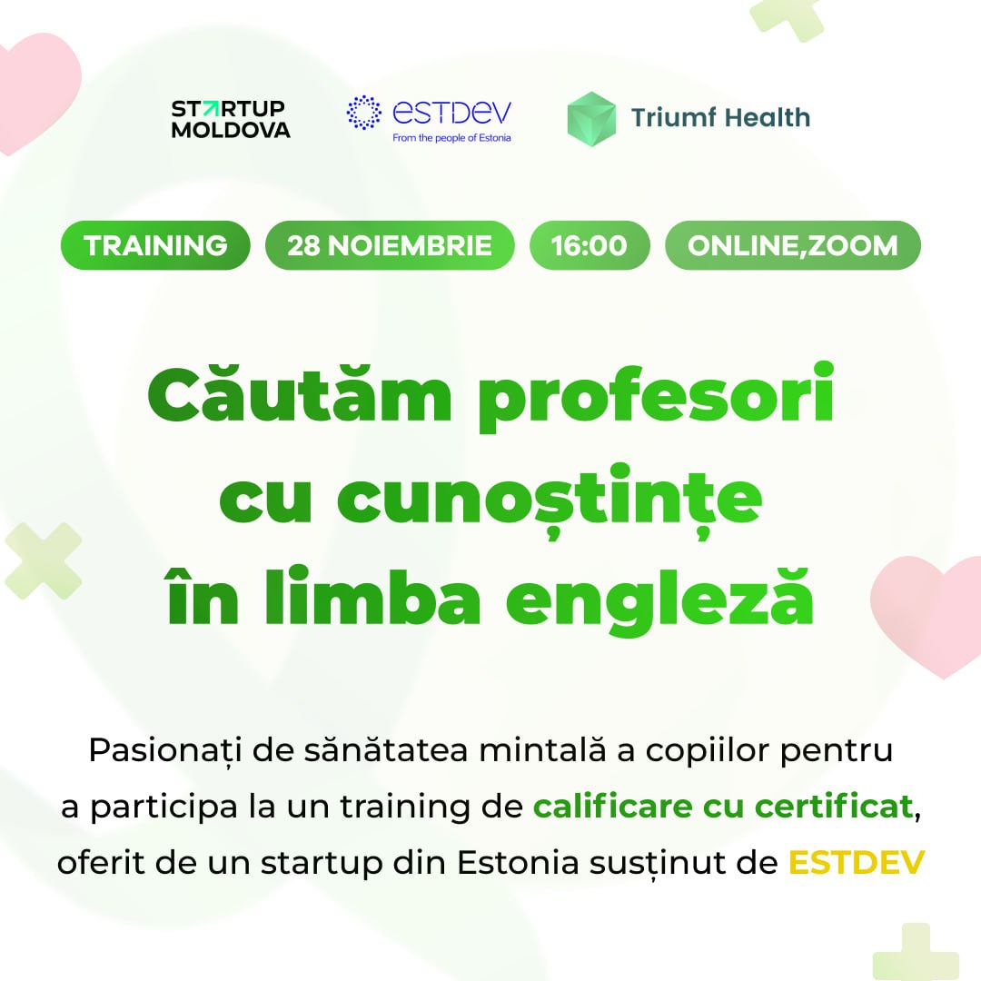 Training Gratuit pentru Profesori: Dezvoltarea Creierului și Sănătății Mintale a Copiilor