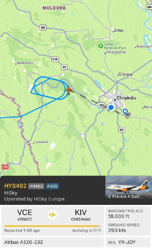 Mai multe avioane nu pot ateriza pe Aeroportul Chisinau din cauza ceții