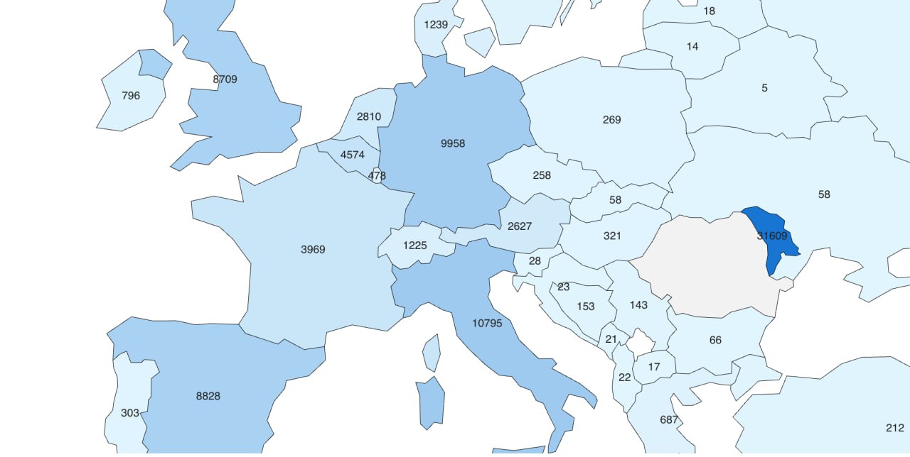 Românii din R. Moldova, cei mai activi la secțiile de vot. Peste 30 000 de cetățeni au votat la europarlamentare până la ora 14:30