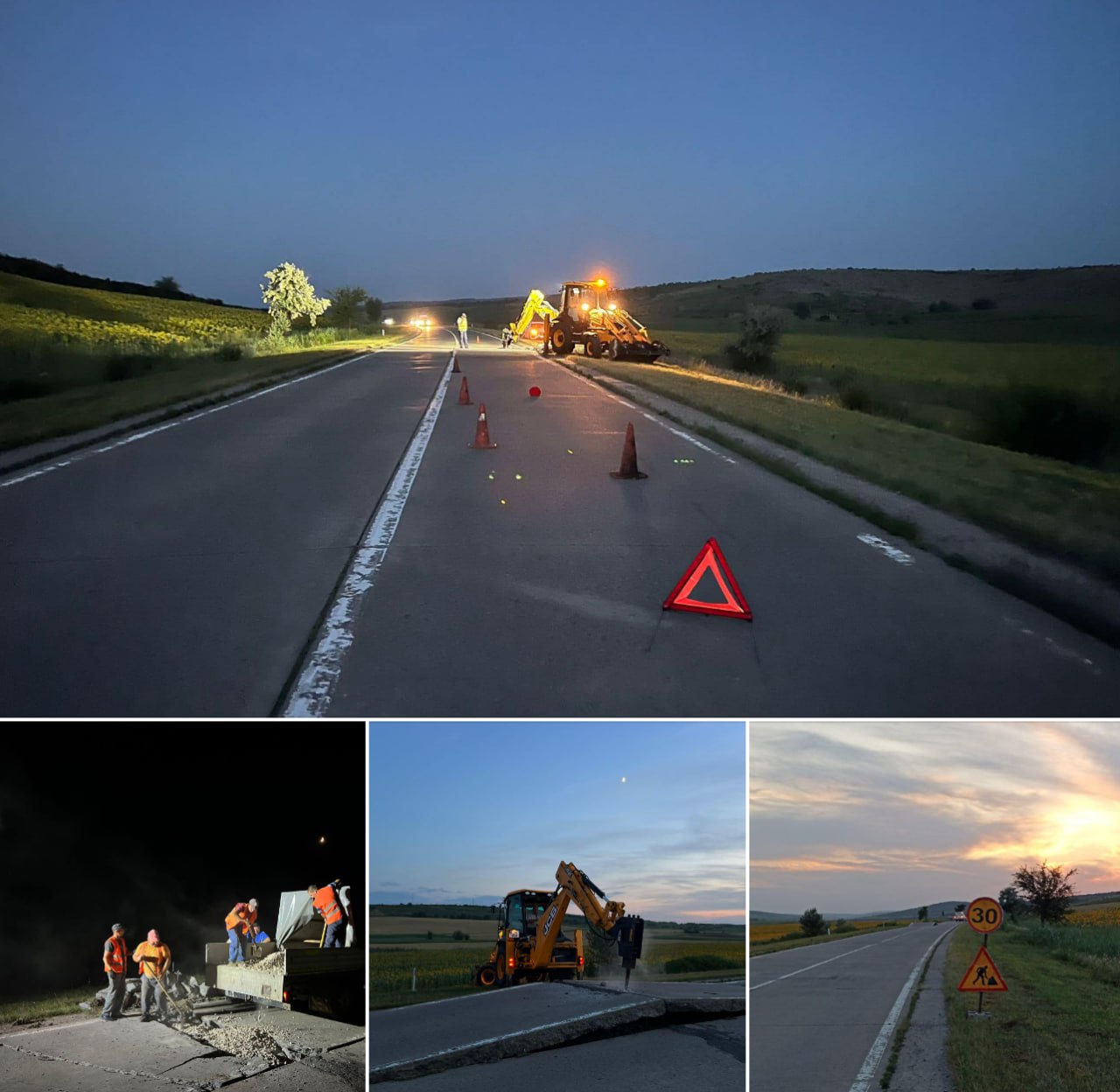 ASD: În cazul în care pe drumurile publice naționale apar deteriorări ale îmbrăcăminților rutiere din beton-ciment (ridicarea dalelor) sau alte probleme tehnice cauzate de temperaturile extreme, puteți contacta Serviciul Operativ la numărul: (+373 78337744) Viber şi WhatsApp