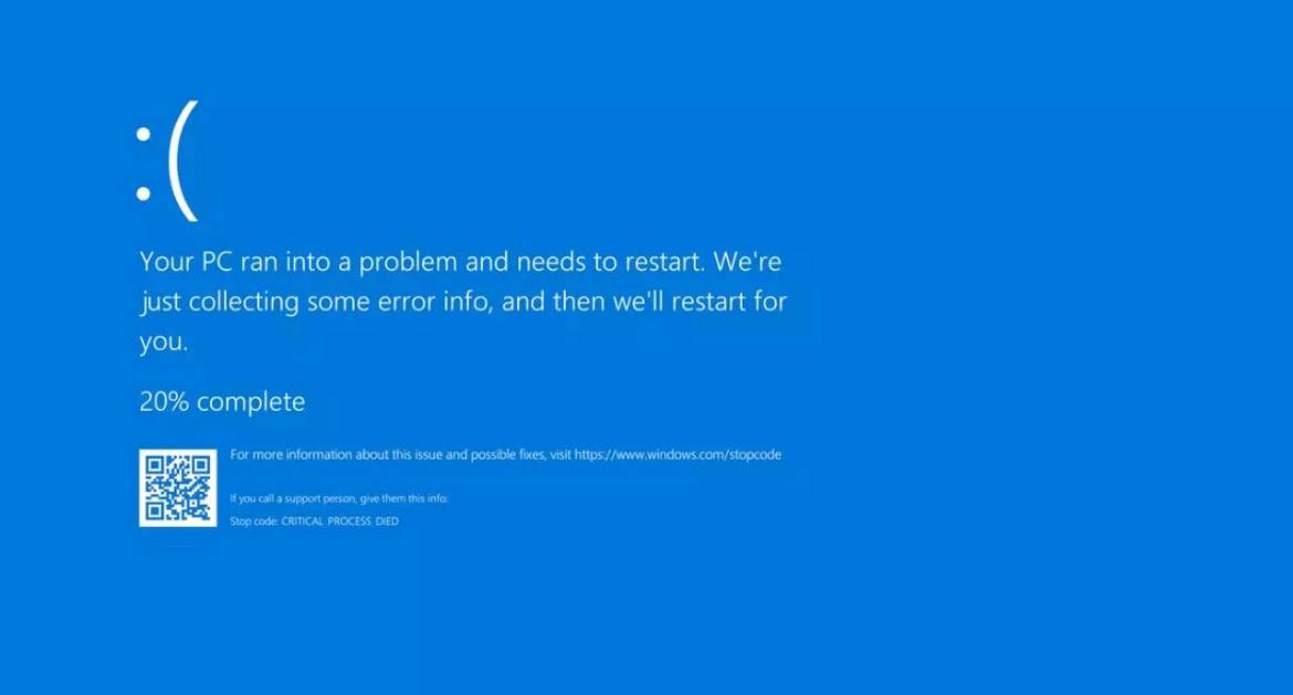 Eroare în sistemele informaționale din toată lumea. Se referă la sistemele ce foloseau OS Windows de la Microsoft: Sunt date peste cap curse aeriene, în unele zone nu funcționează bancomatele, fiind afectată inclusiv firme mari din țară noastră