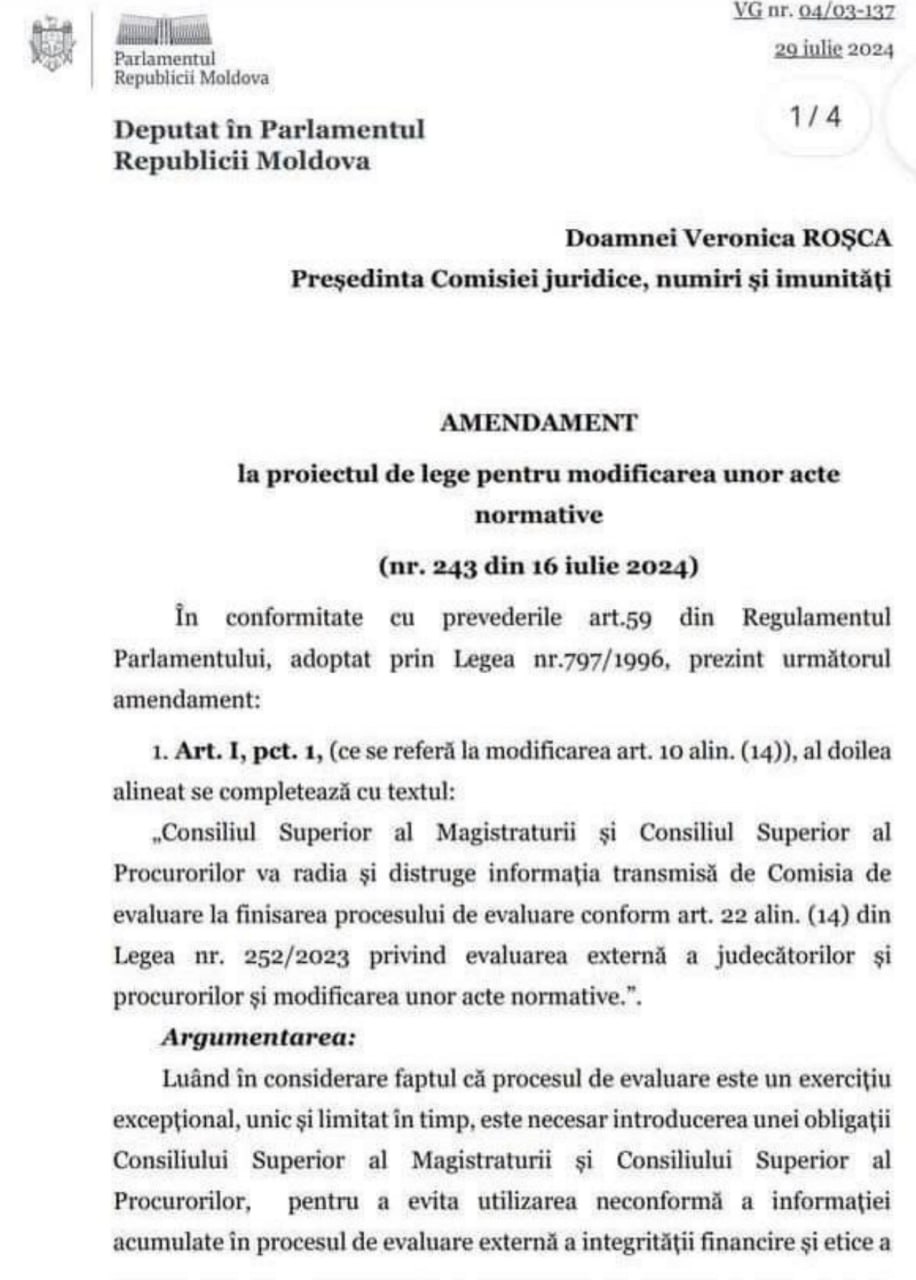 Proiect la Parlament: Toate actele care au fost solicitate de comisiile vetting și pre-vetting pentru evaluarea judecătorilor și procurorilor, dosare personale, ar urma să fie distruse