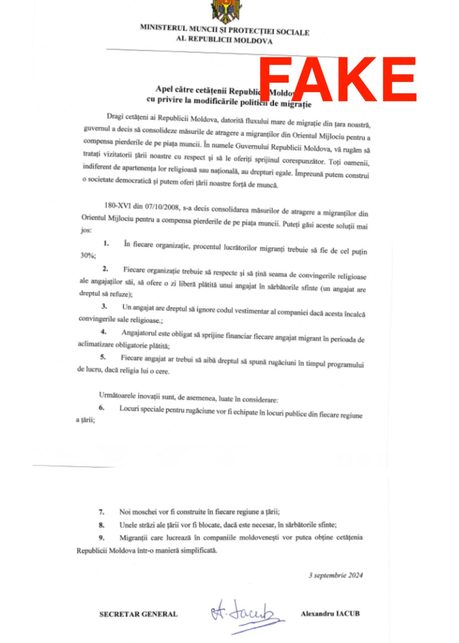 Fake-ul zilei, o "versiune modernizată a celor 30 de mii de sirieni" înainte de alegeri