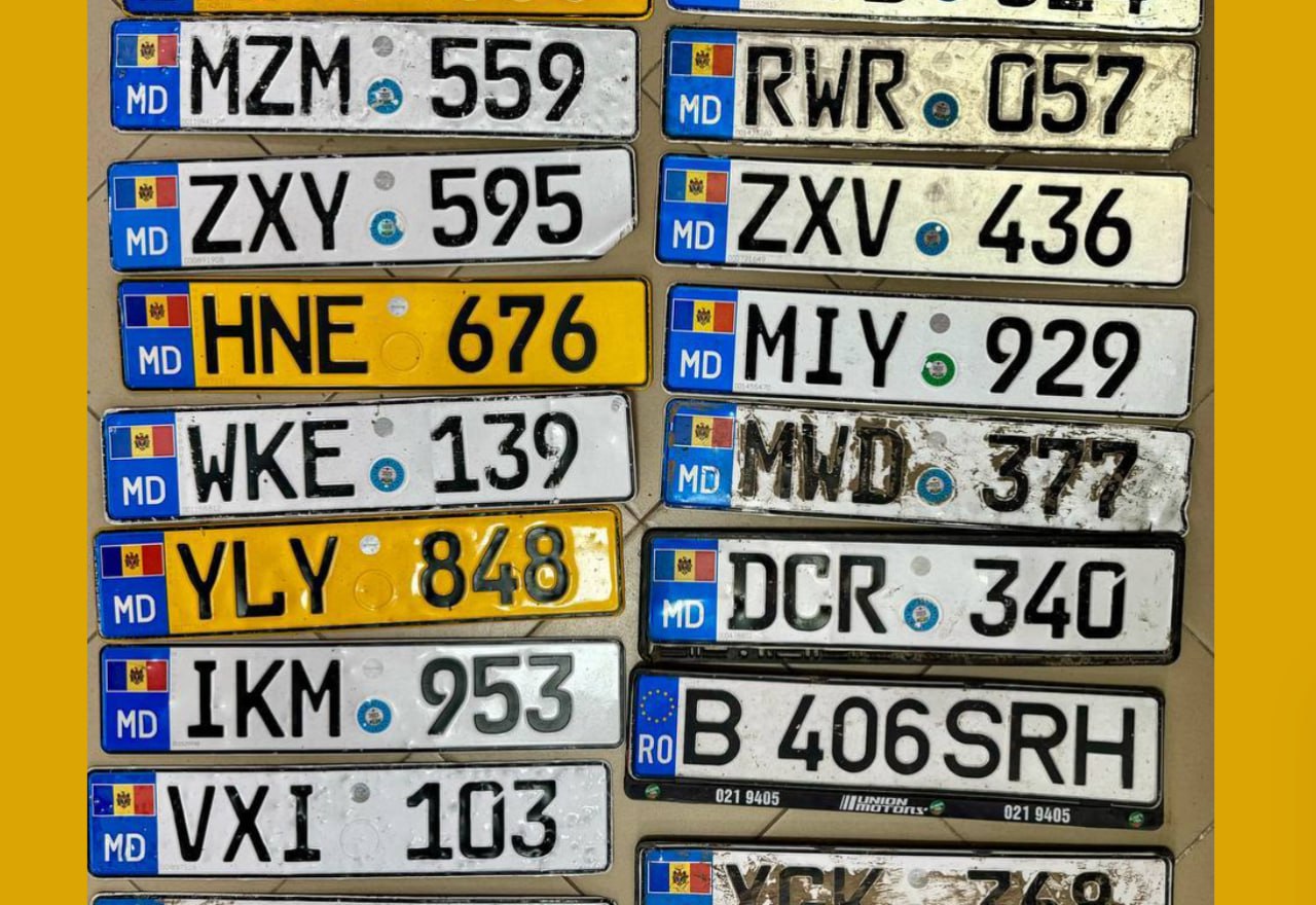 Atenție, șoferi! Poliția informează despre noi plăcuțe de înmatriculare găsite în urma ploilor torențiale