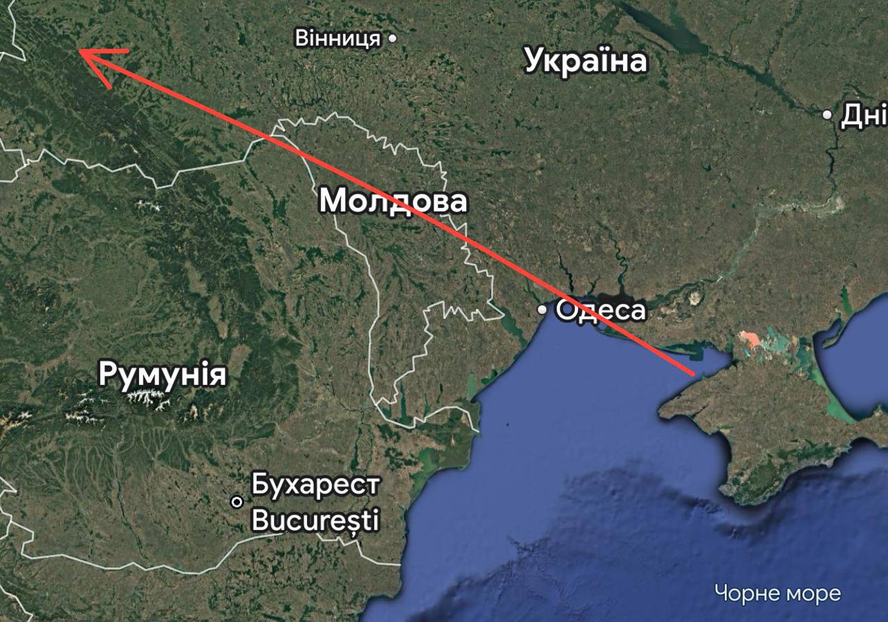Canalele de informare ucrainene anunță alertă aeriană în Ivano-Frankovsk și Cernăuți, ceea ce ar însemna că rachetele rusești ar trebui să zboare pe deasupra Moldovei și prin spațiul aerian al României