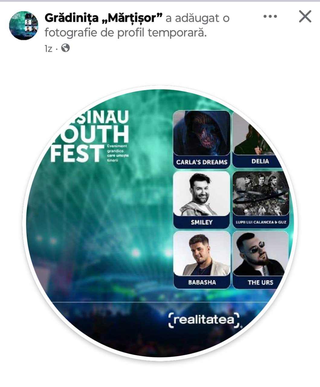 Cine organizează mai multe? După concertul de 3 zile de 10 mln de lei organizat de Guvern cu ocazia Zilei Independenței și VibeON organizat de Primăria Capitalei, urmează un nou concert - Primăria Capitalei organizează un concert de 1,5 mln de lei - Chisinau Youth Fest, unde vor urca pe scenă artiști cunoscuți precum Smiley, Delia, Lupii lui Calancea, Carla’s Dreams, Babasha și The Urs