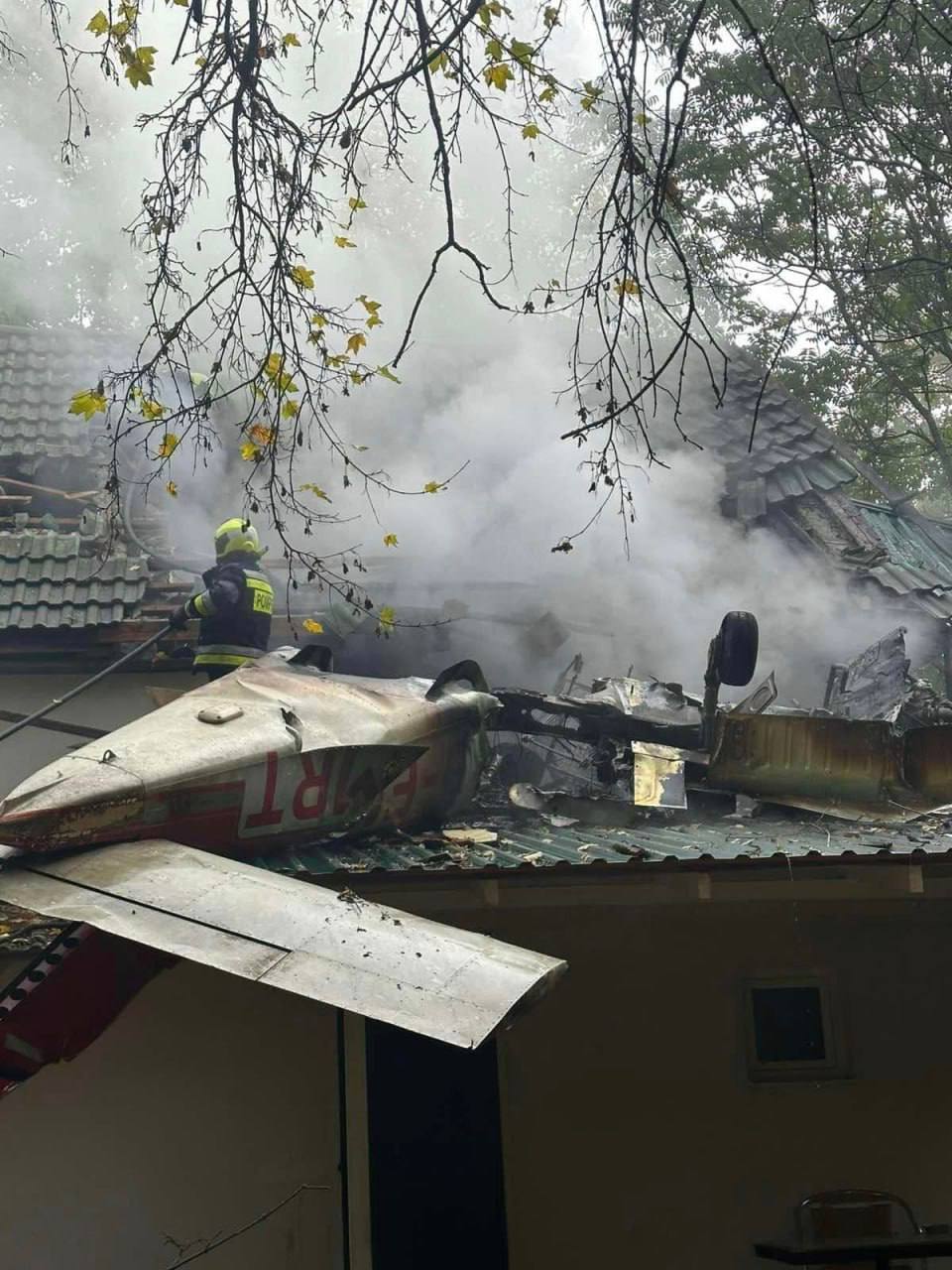 O aeronavă de mici dimensiuni s-a prăbușit la Vadul lui Vodă și a luat foc: a murit o persoană
