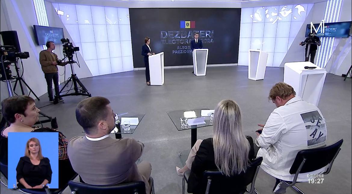 Stoianoglo nu a venit la dezbaterile de la Moldova1, în ciuda invitației repetate lansată de Maia Sandu