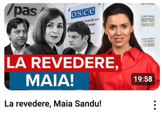 Și Natalia Morari, care a acumulat 0.6% în primul tur la prezidențiale, și-a luat revedere de la Maia Sandu, înainte de turul II la prezidențiale