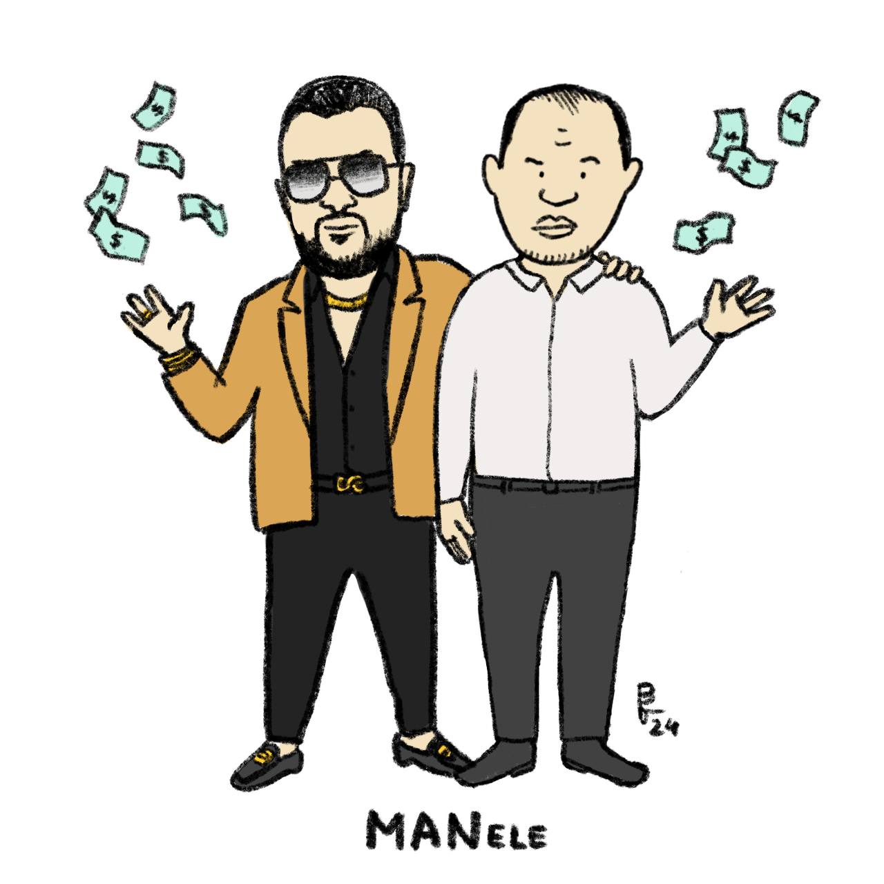 Primarul Capitalei, Ion Ceban, acuzat că face concert de 1.6 mln de lei, iar acolo promovează maneliști români precum Tzanca Uraganu. Alex Burezt a creat și o caricatură pentru situația creată