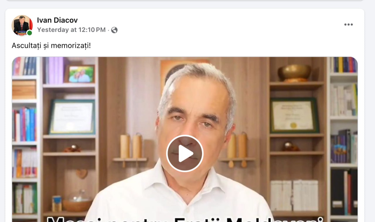 Între timp, la Chișinău, își fac apariția și "suveraniștii moldoveni", care distribuie mesajele lui Călin Georgescu, acuzat în România că susține teze legionare