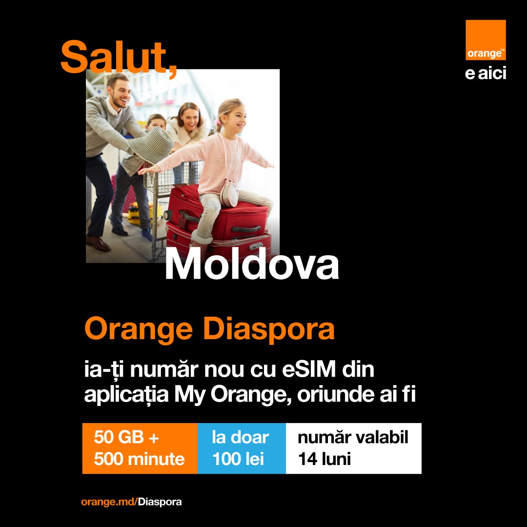 Am și o veste bună pentru cei din Diaspora care vin în Moldova, de sărbători!