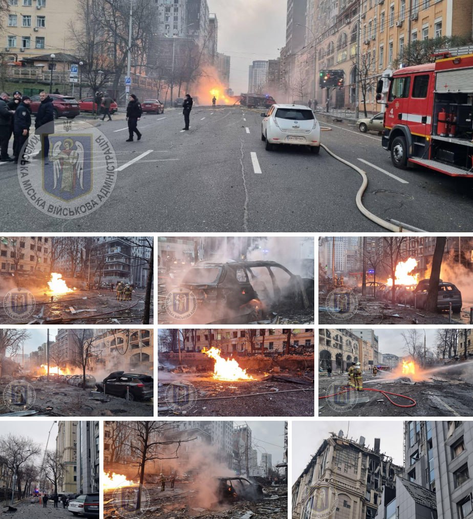 Alertă matinală la Kiev! Un mort și 9 răniți după un nou atac al Rusiei