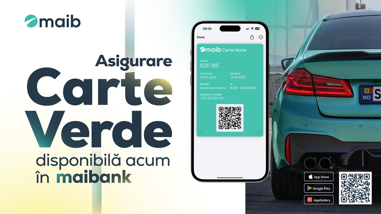 Aplicația maibank face diferența, când este vorba de asigurări, dar și de servicii bancare digitale