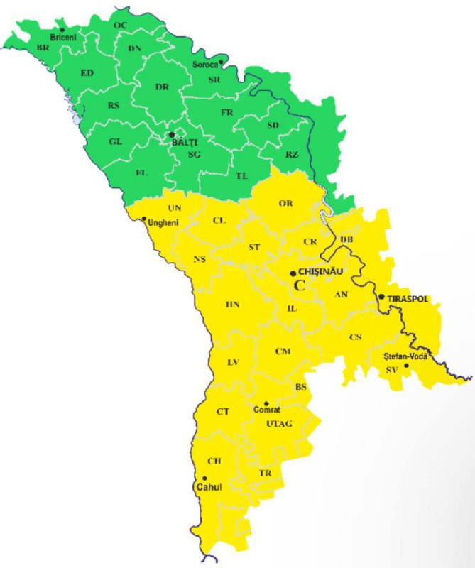 COD GALBEN, schimbare bruscă a vremii: Seara se așteaptă lapoviță și ninsori în Sudul și centrul țării