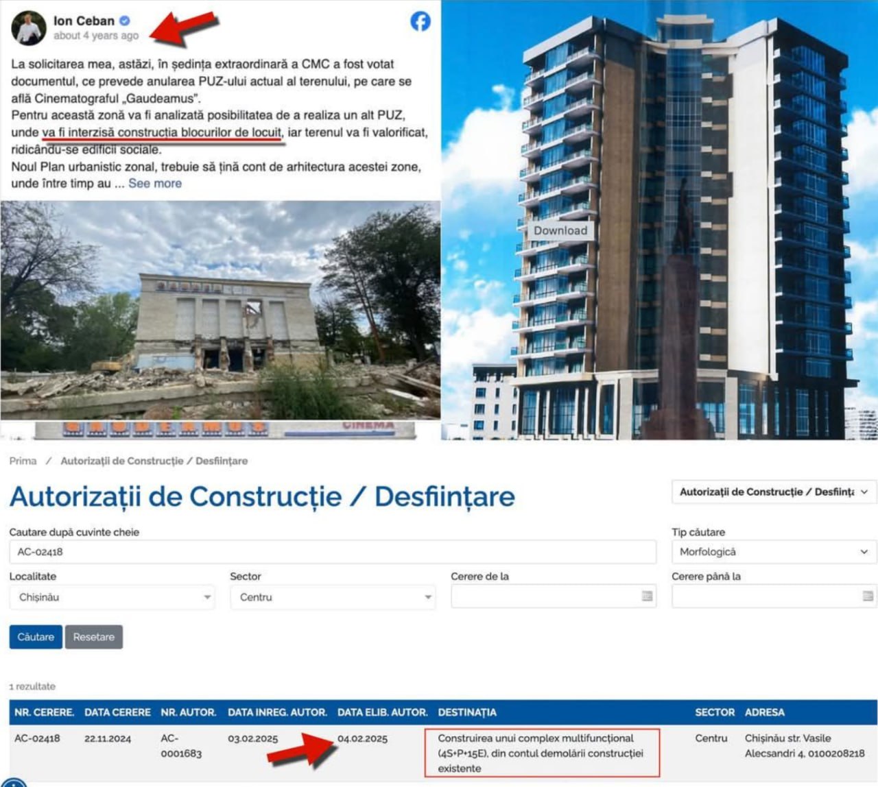 Scandal urbanistic: Ministerul Culturii acționează în instanță Primăria pentru a opri construcției ilegale a „complexului funcțional”