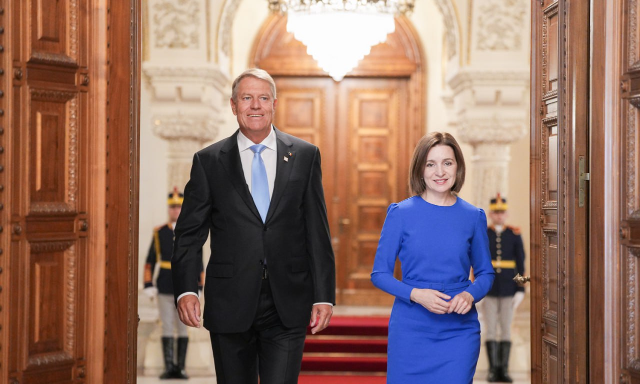 În ziua plecării lui Iohannis. Maia Sandu i-a mulțumit lui Klaus Iohannis pentru sprijinul oferit RM pe durata mandatului: "Moldova a avut un prieten de nădejde"