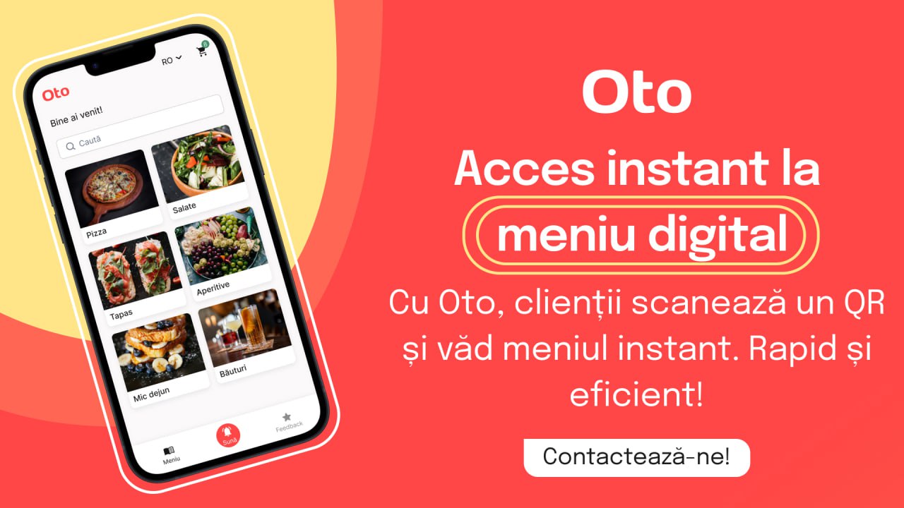 Ai un restaurant, bar sau cafenea? Sau pur și simplu ai prieteni care muncesc în domeniu? Atunci trebuie să-ți spun despre Oto!