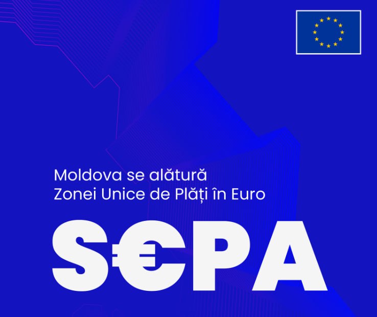 BREAKING. Moldova a fost acceptată în sistemul de plăți european SEPA, o bornă importantă în apropierea de UE. Asta va permite reducerea semnificativă a tarifelor la transferurile în Euro