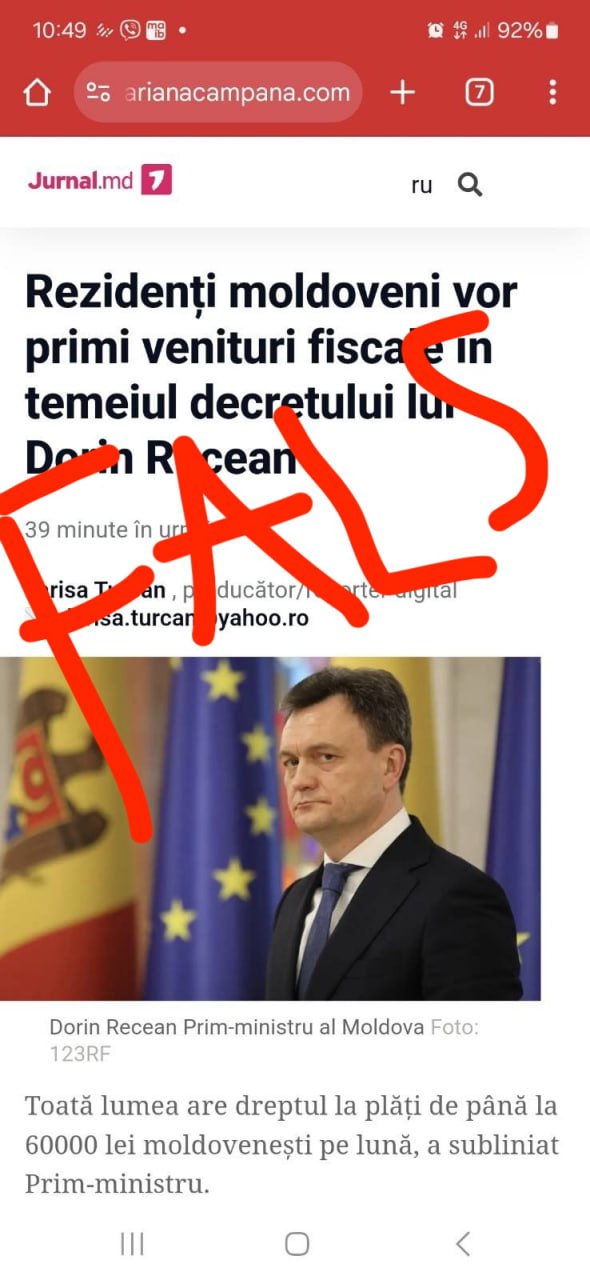 Falsurile se referă la: