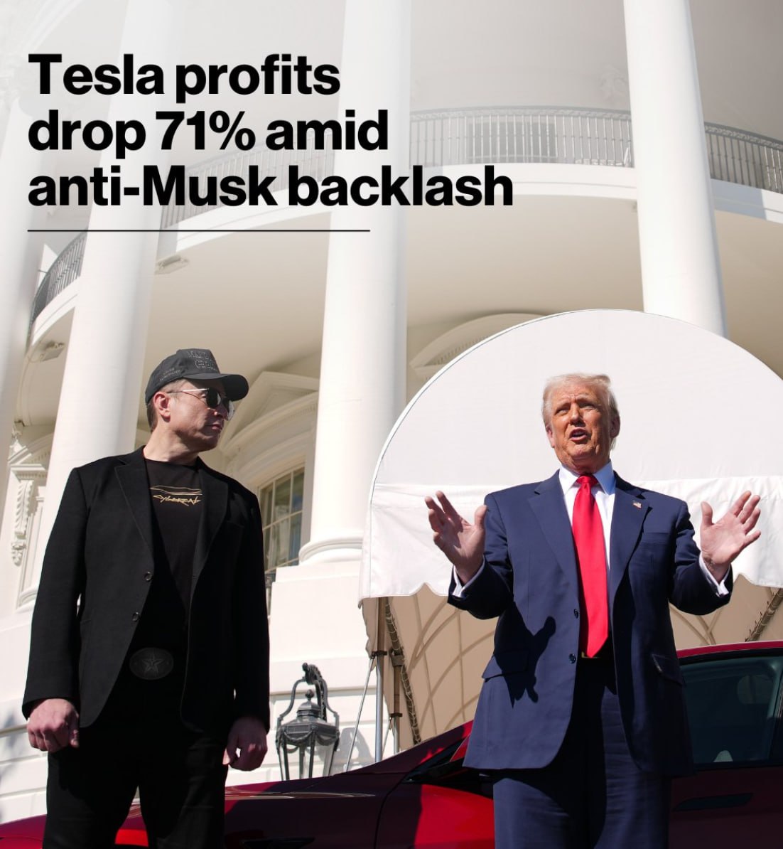 Implicarea în treburile altor țări, comentarii politice deplasate și distribuție de dezinformări politice. Toate COSTĂ. Profitul Tesla s-a prăbușit cu -71%, în primele trei luni ale anului, față de același trimestru din anul trecut, pe fondul furiei stârnite de implicarea lui Elon Musk alături de partide extremiste. Compania a înregistrat o scădere a livrărilor de -13%, ce a dus la încasări mai mici cu -9%