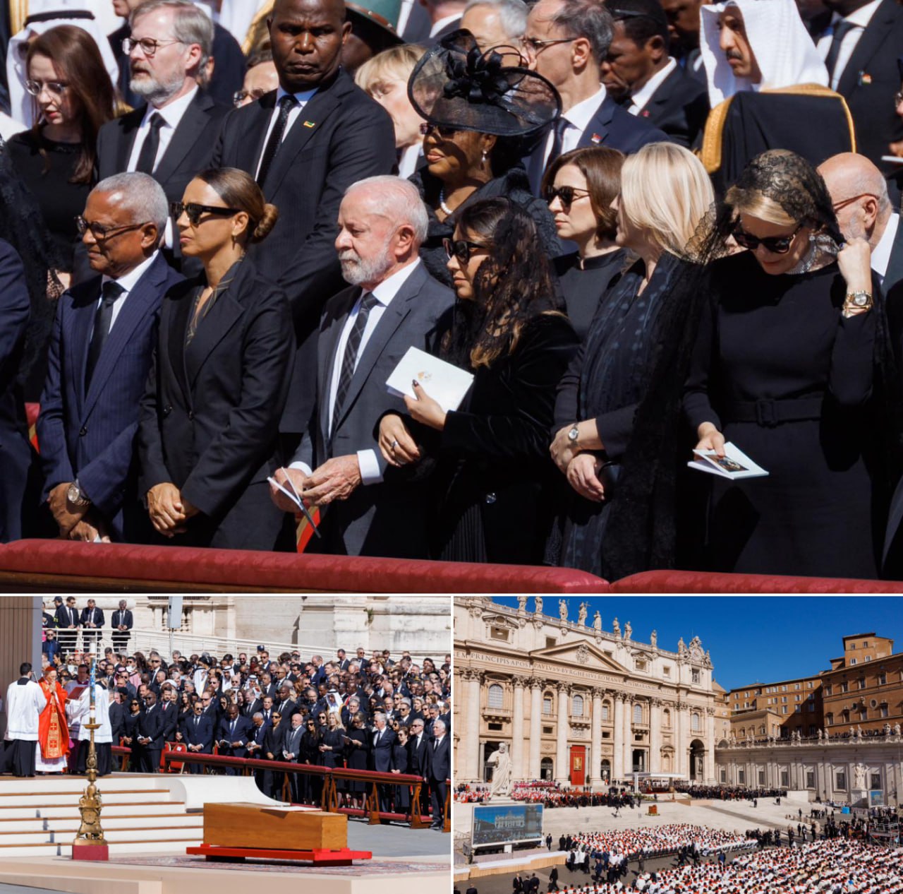 Maia Sandu a fost prezentă la funeraliile Papei Francisc în scuarul bazilicii Sf. Petru de la Vatican
