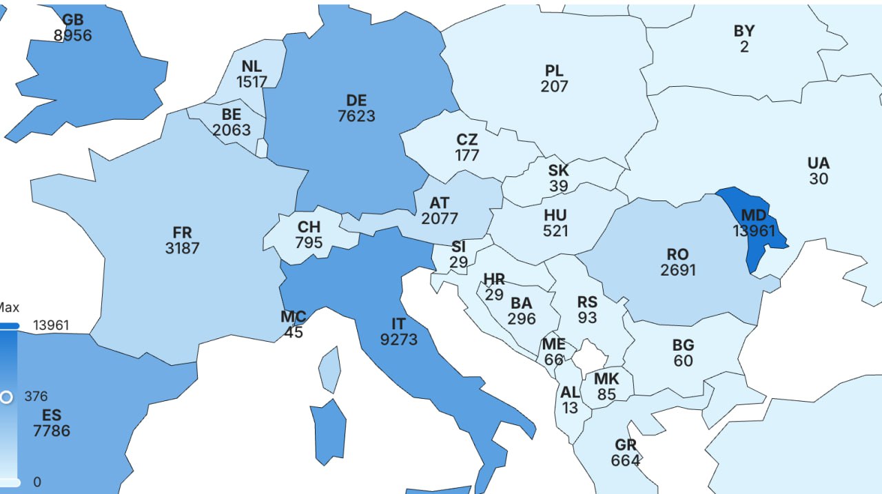 Alegeri România: Prezență mai mult decât dublă la ora 14.00 a românilor din R. Moldova, comparativ cu vinerea din primul tur