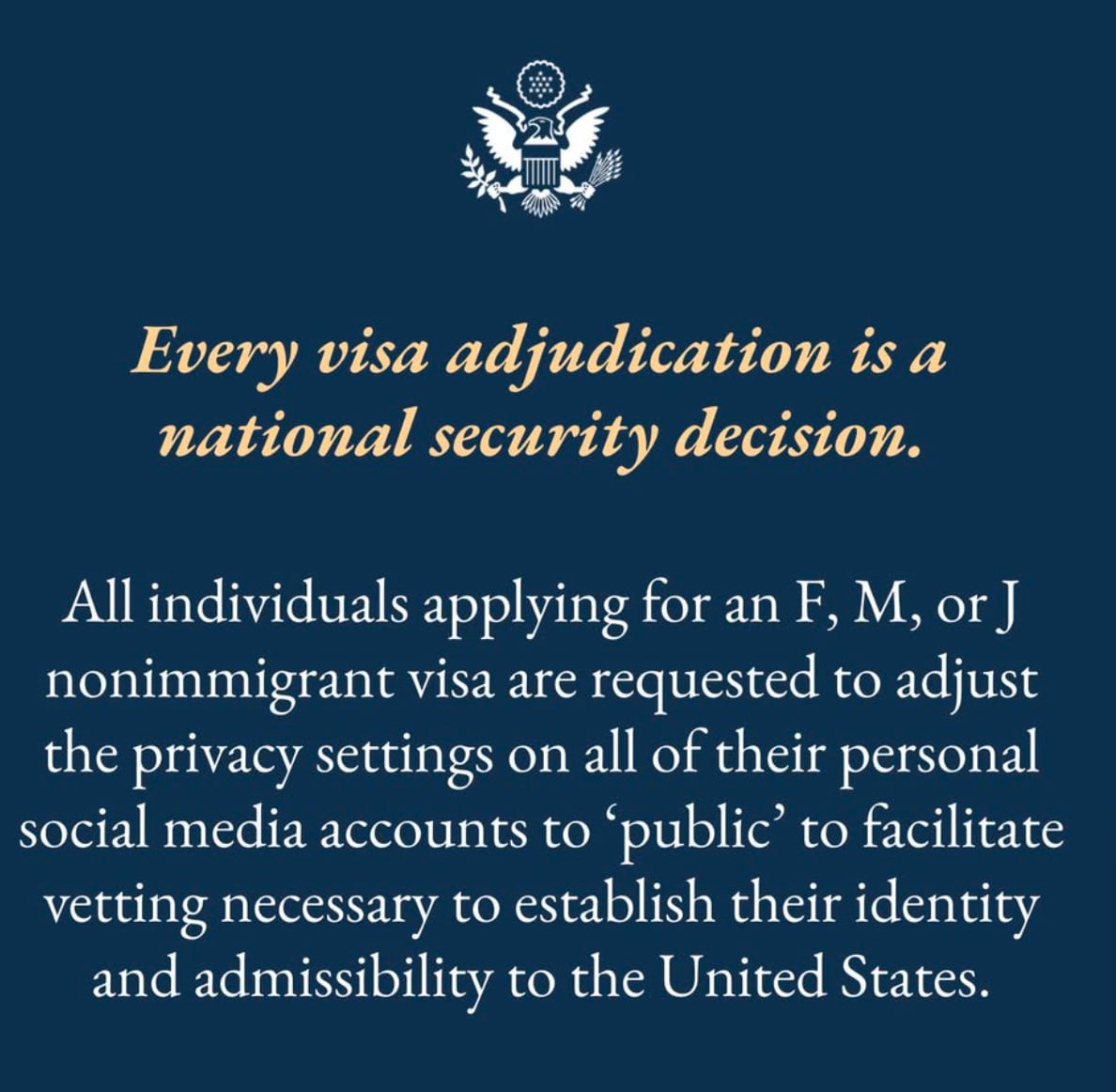 Ai scris ceva urât despre administrația Trump? Solicitanții de vize pentru Statele Unite sunt obligați să declare toate numele de utilizator sau pseudonimele pe care le-au folosit pe rețelele de socializare în ultimii cinci ani, pentru fiecare platformă utilizată, conform unui anunț publicat de Ambasada SUA în Republica Moldova