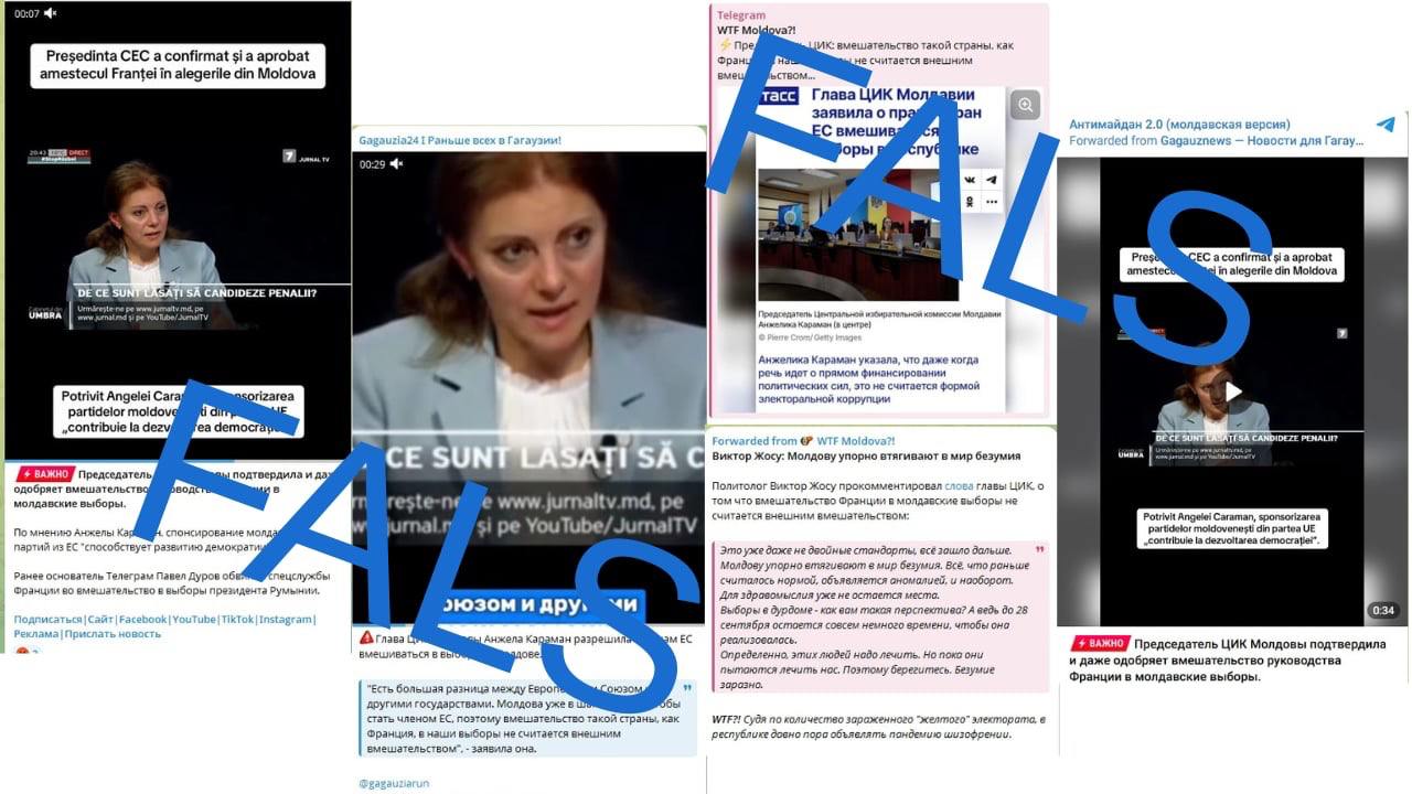 Propaganda de la Moscova a intrat în faza de isterie înaintea alegerilor parlamentare din Moldova. Publică clipuri false pe bandă rulantă cu șefa CEC, create cu inteligența artificială, iar ieri au inventat o știre falsă despre donatori de spermă pe care o tirajează în engleză și apoi o distribuie în toată rețeaua propagandistică rusească